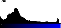 Blue Histogram