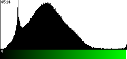 Green Histogram