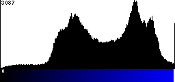 Blue Histogram