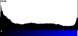 Blue Histogram