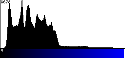 Blue Histogram