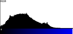 Blue Histogram