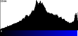 Blue Histogram