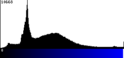 Blue Histogram