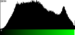 Green Histogram