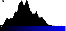 Blue Histogram