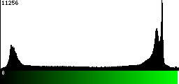 Green Histogram