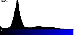 Blue Histogram