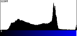 Blue Histogram