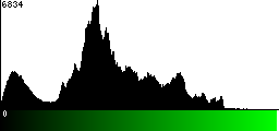 Green Histogram