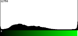 Green Histogram