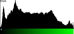 Green Histogram