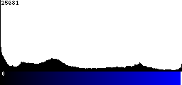 Blue Histogram