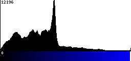 Blue Histogram