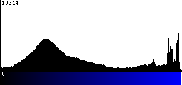 Blue Histogram