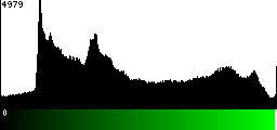 Green Histogram