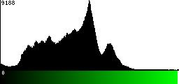 Green Histogram