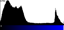 Blue Histogram