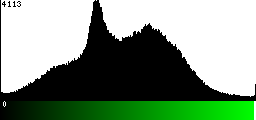 Green Histogram