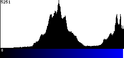 Blue Histogram
