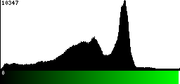 Green Histogram