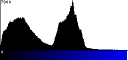 Blue Histogram