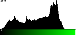 Green Histogram