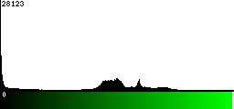 Green Histogram