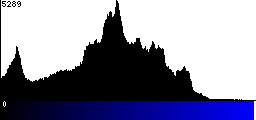 Blue Histogram
