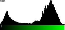 Green Histogram