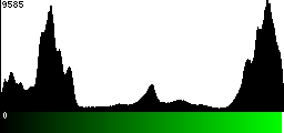 Green Histogram