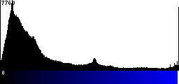 Blue Histogram