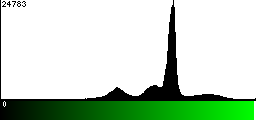 Green Histogram