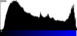 Blue Histogram