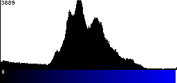 Blue Histogram