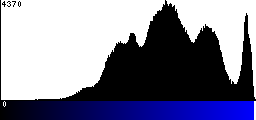 Blue Histogram