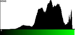 Green Histogram