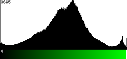 Green Histogram