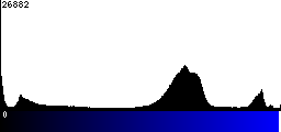 Blue Histogram