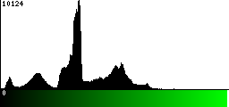 Green Histogram