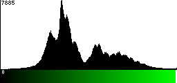 Green Histogram