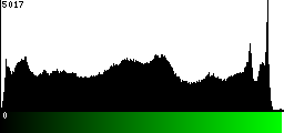 Green Histogram