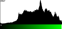 Green Histogram