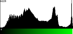 Green Histogram