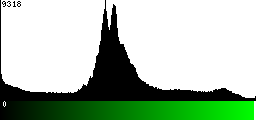 Green Histogram