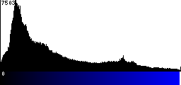 Blue Histogram