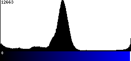 Blue Histogram