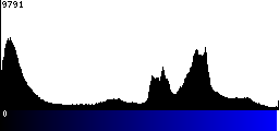 Blue Histogram