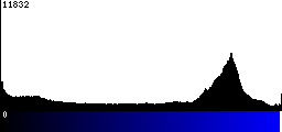 Blue Histogram