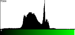 Green Histogram